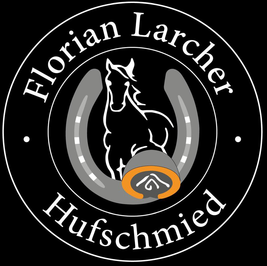 Florian Larcher Hufschmied Logo